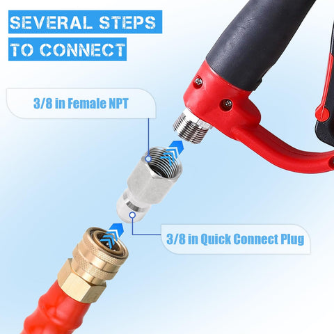 CLIO stainless steel quick connect plug highlights corrosion-resistant build
