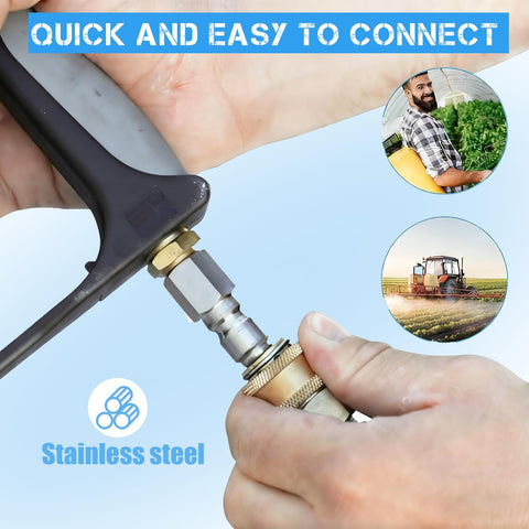 CLIO pressure washer accessory connection ready for pumps and reels