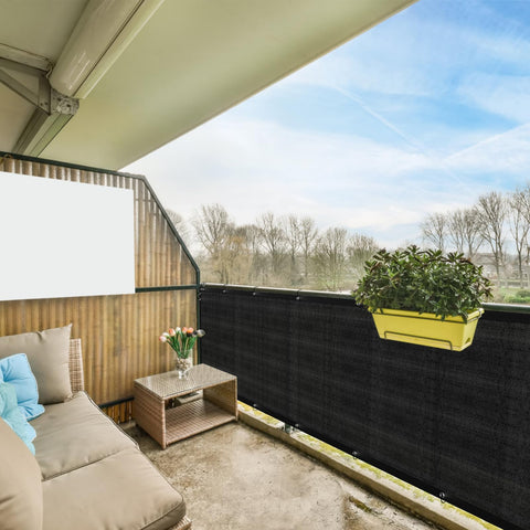Cliselda breathable HDPE fence screen for airflow and seclusion
