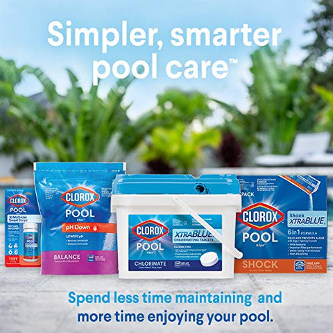 CLOROX Pool&Spa 1-quart bottle image for pool care.