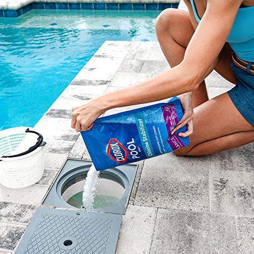 Clorox Pool&Spa stabilizer for easy maintenance in saltwater pools