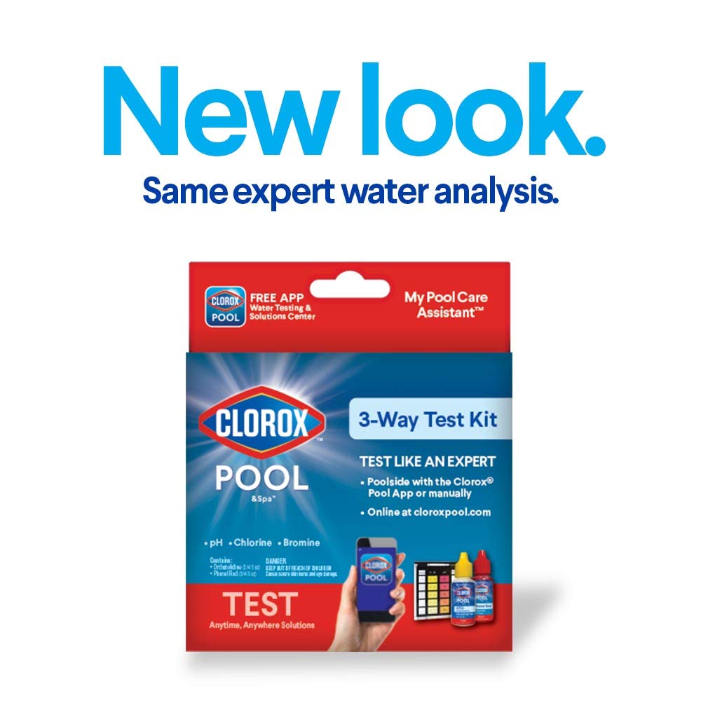 Color-coded reagents from CLOROX Pool&Spa simplify pool chemistry checks