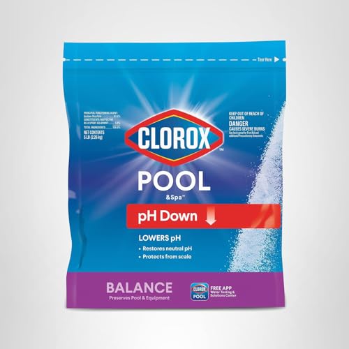 CLOROX Pool&Spa 5lb pack image showing value and ready-to-use solution.