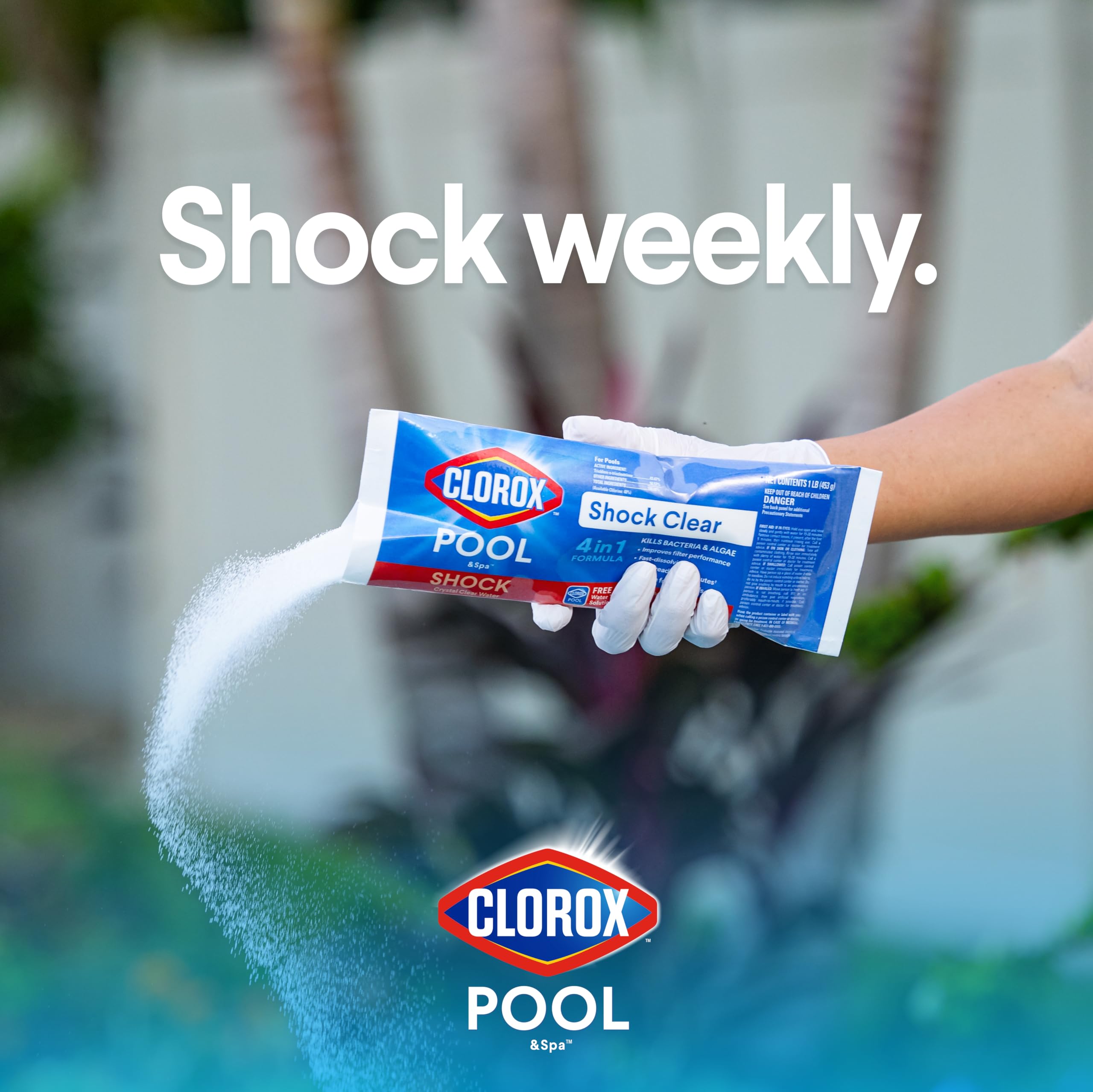 Clorox Pool App provides testing tips and dosage guidance