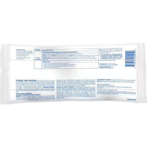 Clorox Pool&Spa app guidance for tests and dosage