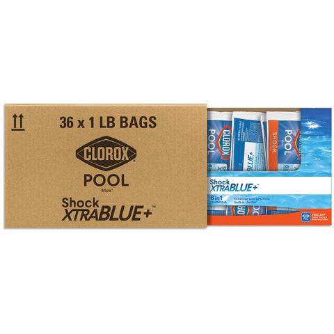 Clorox Pool&Spa Shock XTRABLUE Plus bag for 12,000-gallon treatment