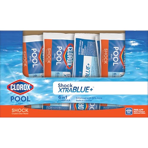 Clorox Pool&Spa Shock XTRABLUE Plus dissolves quickly for fast shock