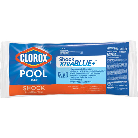 Clorox Pool&Spa Shock XTRABLUE Plus usage guide for best results