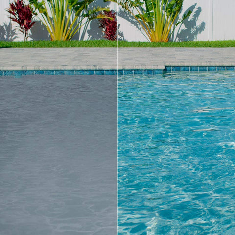 CLOROX Pool&Spa Super Water Clarifier party-ready pool scene