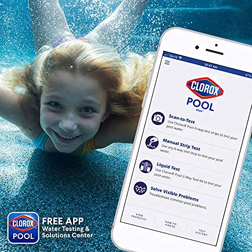CLOROX Pool&Spa Super Water Clarifier weekly maintenance guidance