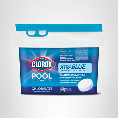 25-pound XtraBlue bucket packaging ready for use.