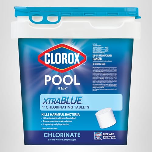 Clorox Pool&Spa app-guided testing and dosage recommendations.