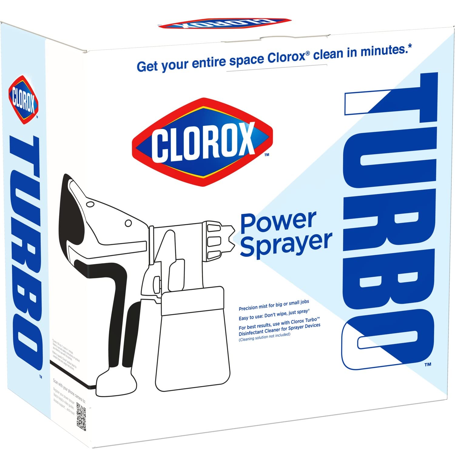 Clorox Turbo Power Sprayer nozzle with adjustable spray settings