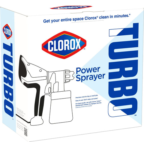 Clorox Turbo Power Sprayer nozzle with adjustable spray settings