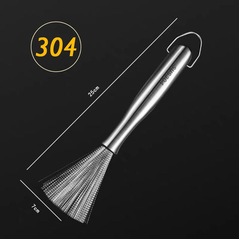 CloudMades gift-ready stainless steel dish brush for mom