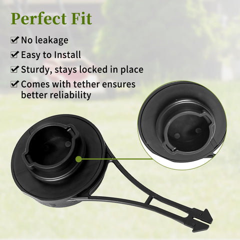 Thread compatibility detail for CLSR2U 799585 gas cap