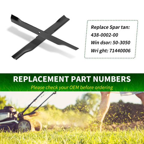 CLSR2U blade dimensions are 21 inches long and 2.5 inches wide