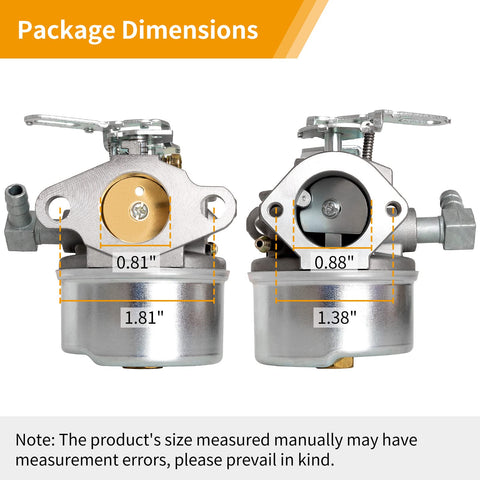 CLSR2U carburetor for Tecumseh HSSK50 – stable fuel delivery in winter