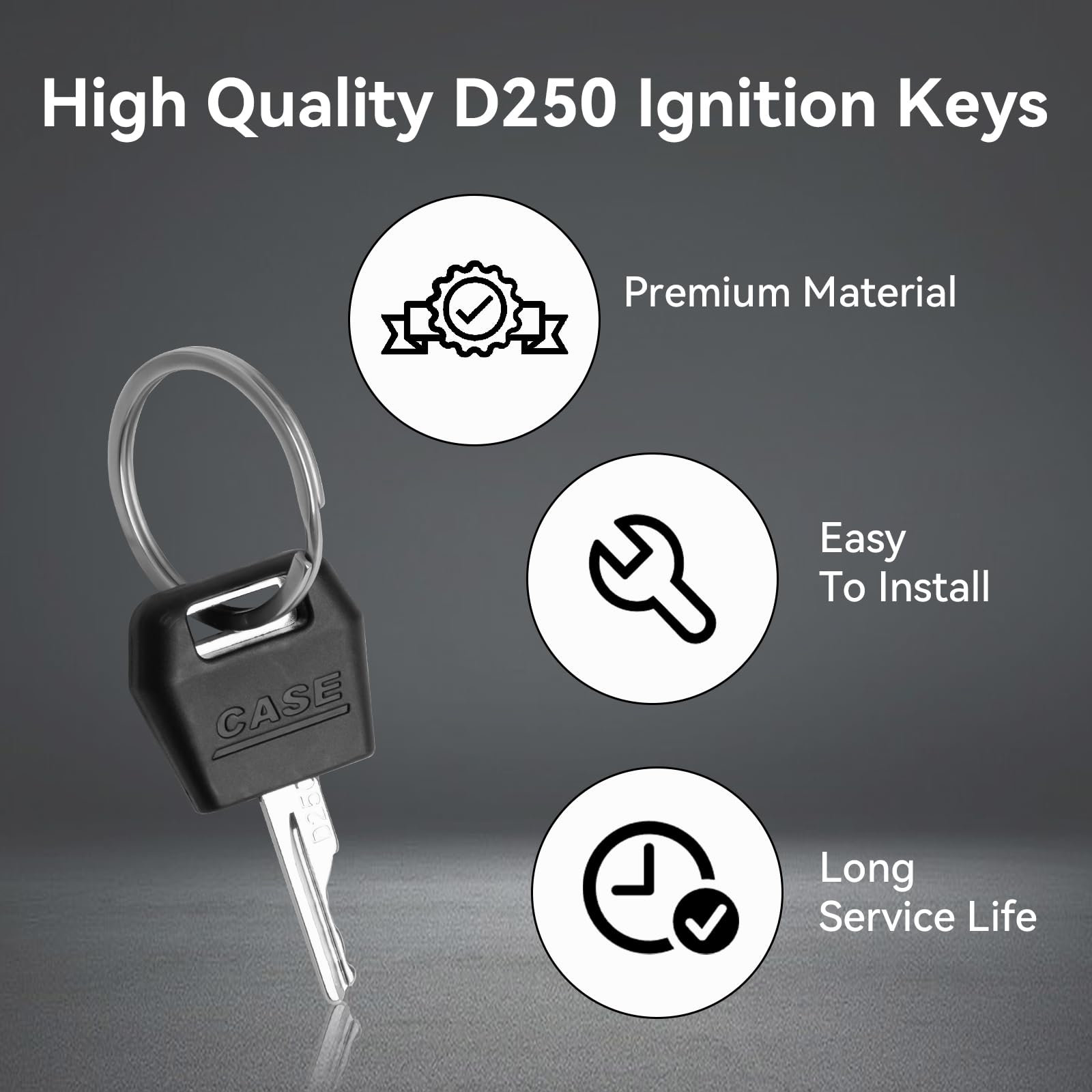 CLSR2U Case skid steer ignition keys, quick ignition replacements on site