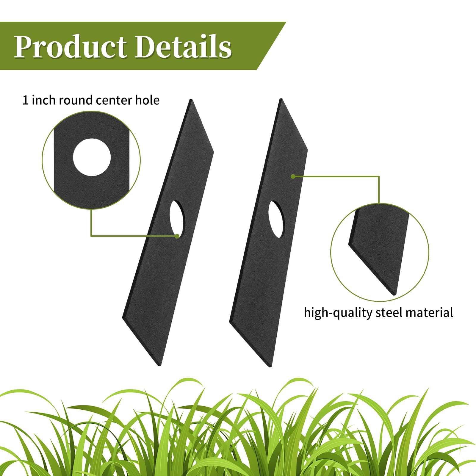 CLSR2U blades compatible with Ryobi, Troy-Bilt, Echo, and Craftsman edgers