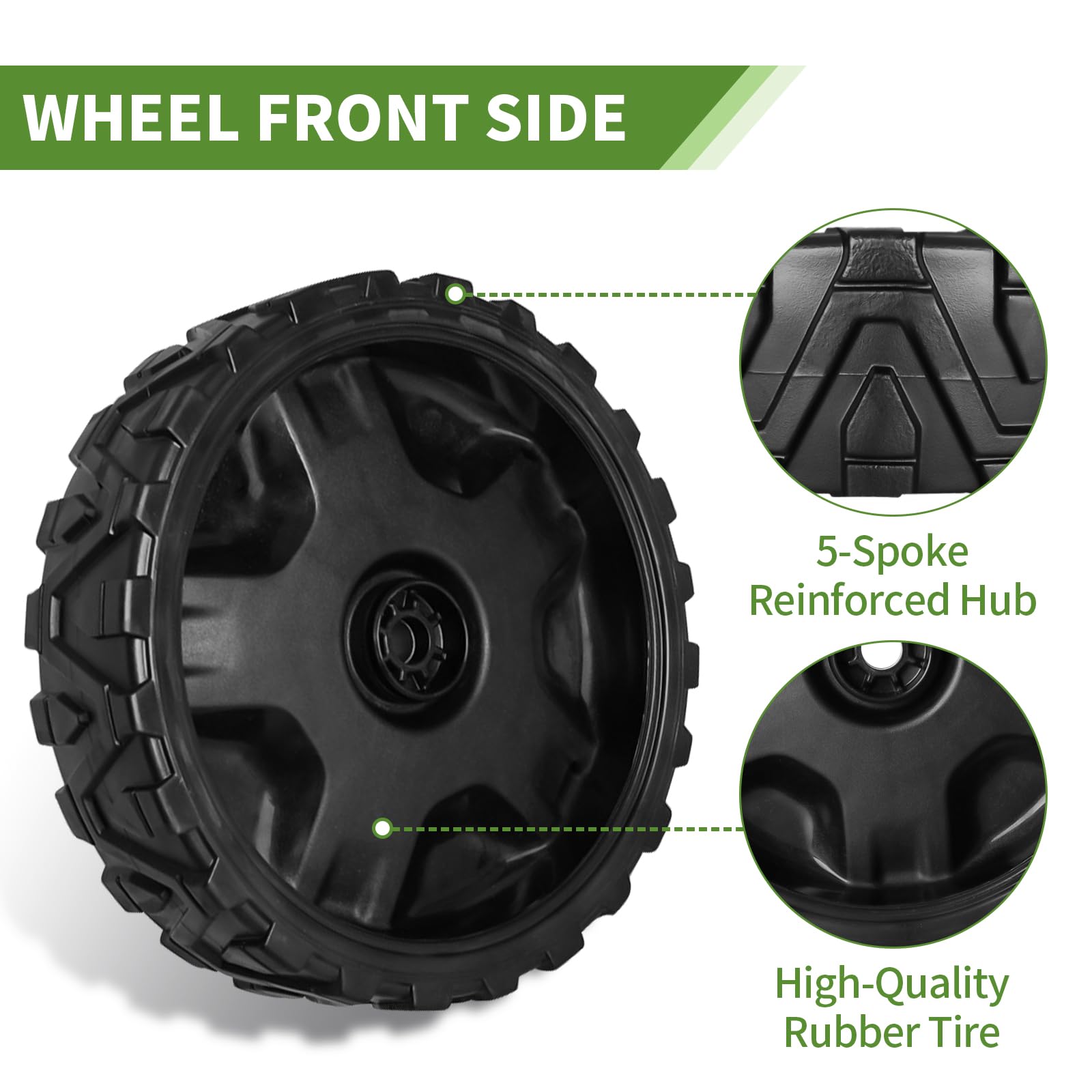 CLSR2U craftsman-compatible wheel supports smooth operation for select models.