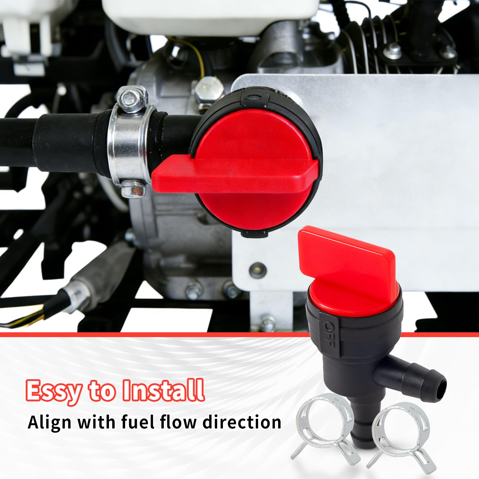 CLSR2U durable plastic valve reduces corrosion and extends lifespan.