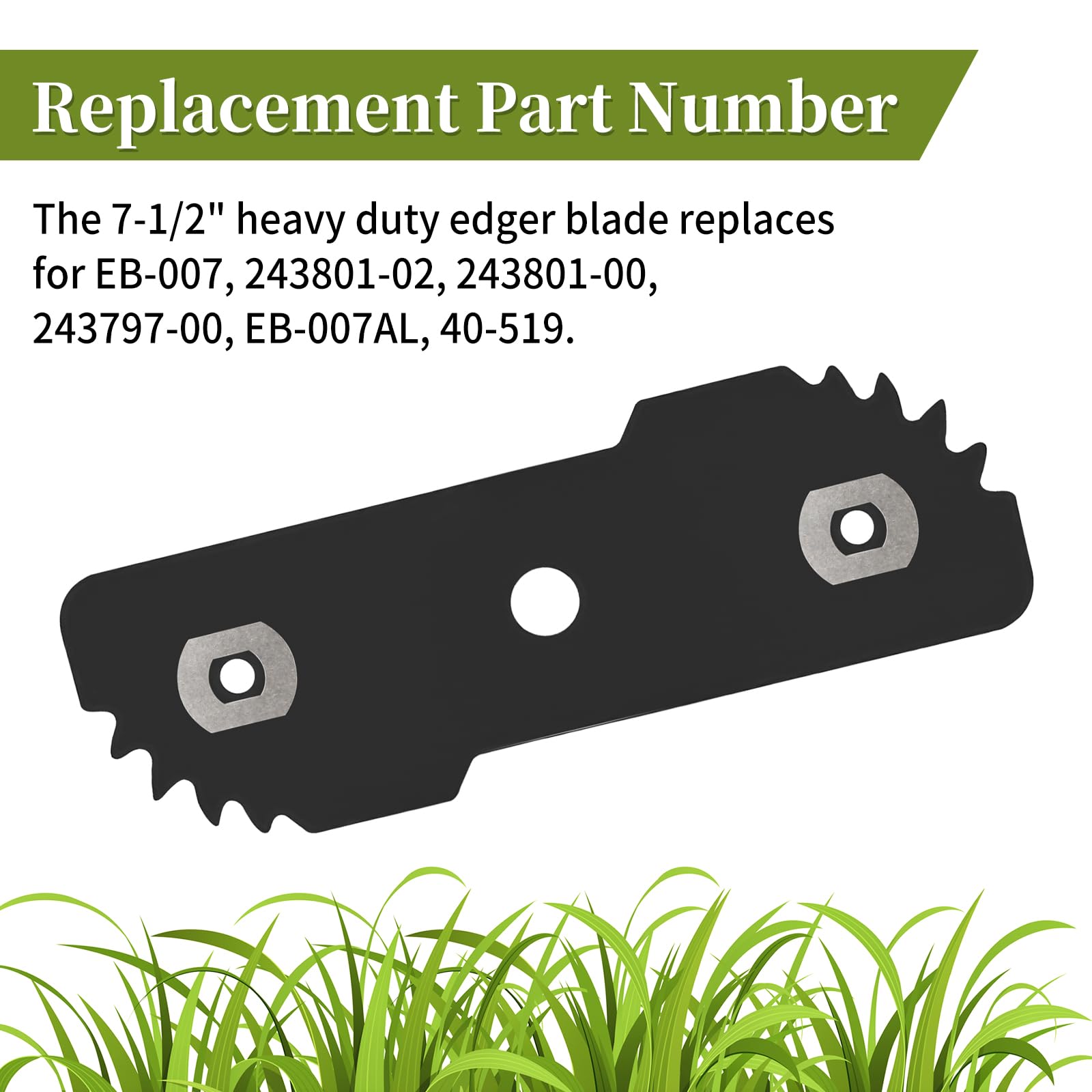 CLSR2U EB-007 7-1/2-inch blade pack front view for quick replacement