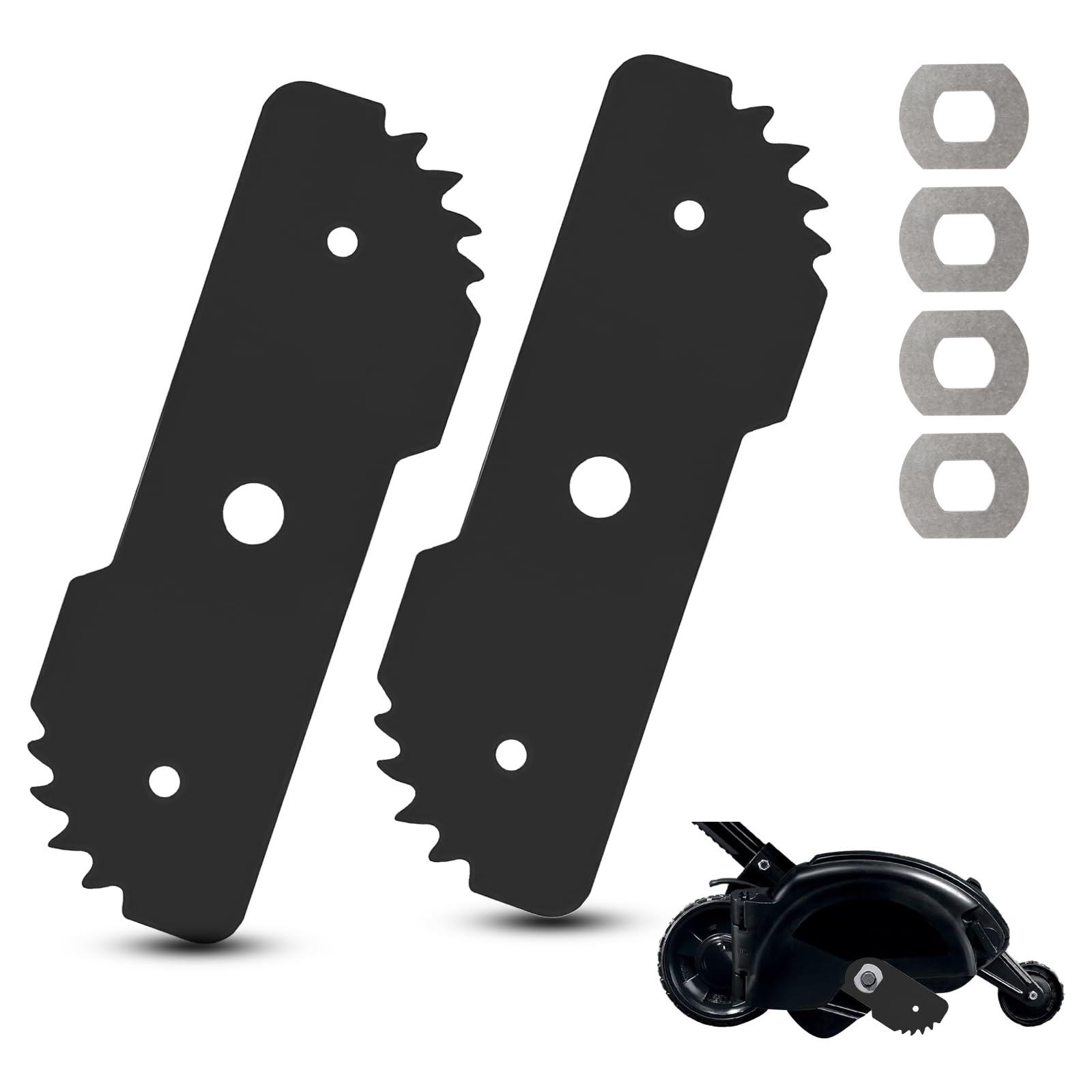 CLSR2U EB-007 edger blade shown from side, highlighting heavy-duty construction for durable edge work