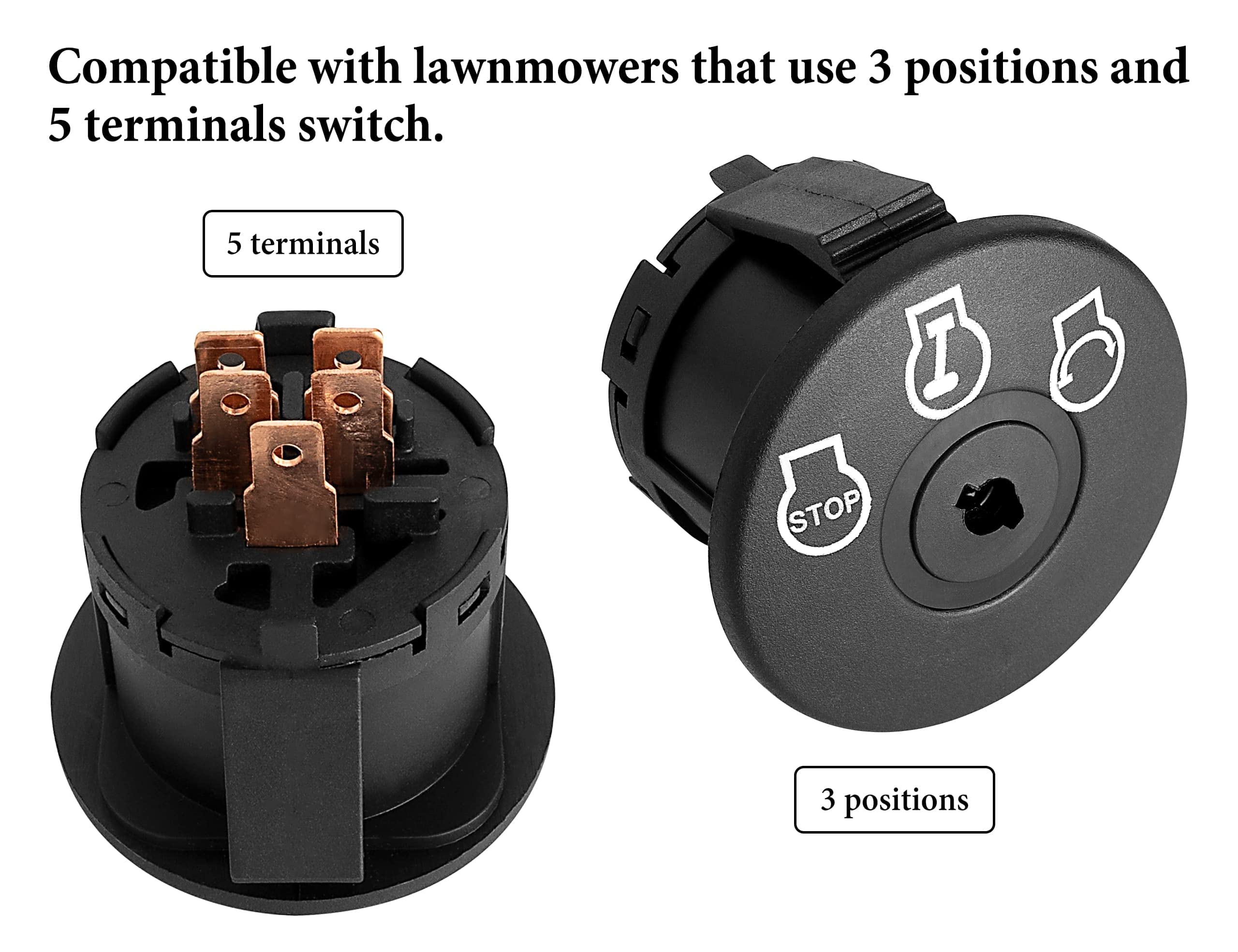 CLSR2U ignition switch for Cub Cadet RZT54 supports steady engine ignition