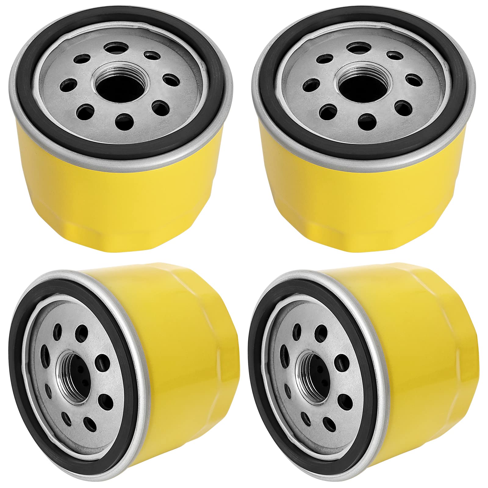 CLSR2U BS492932 oil filter front view, compatible with common lawn tractors.