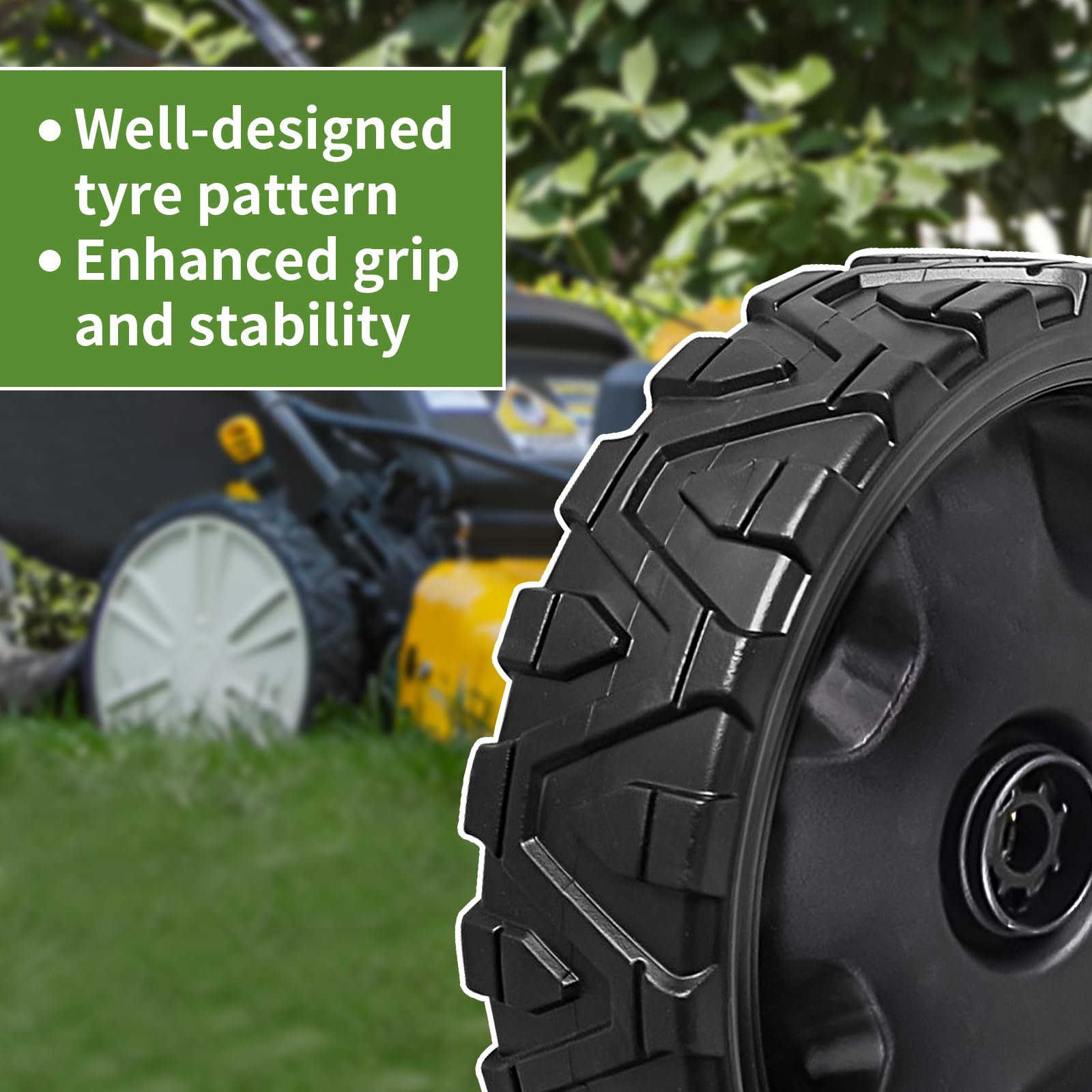 CLSR2U pack of two 8-inch wheels ensures quick, ready-to-use replacements.