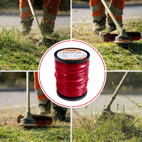Cluparis commercial-professional-use-trimmer-line; designed for demanding tasks.