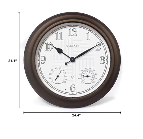 CLXEAST gift ready atomic clock suitable for gifting