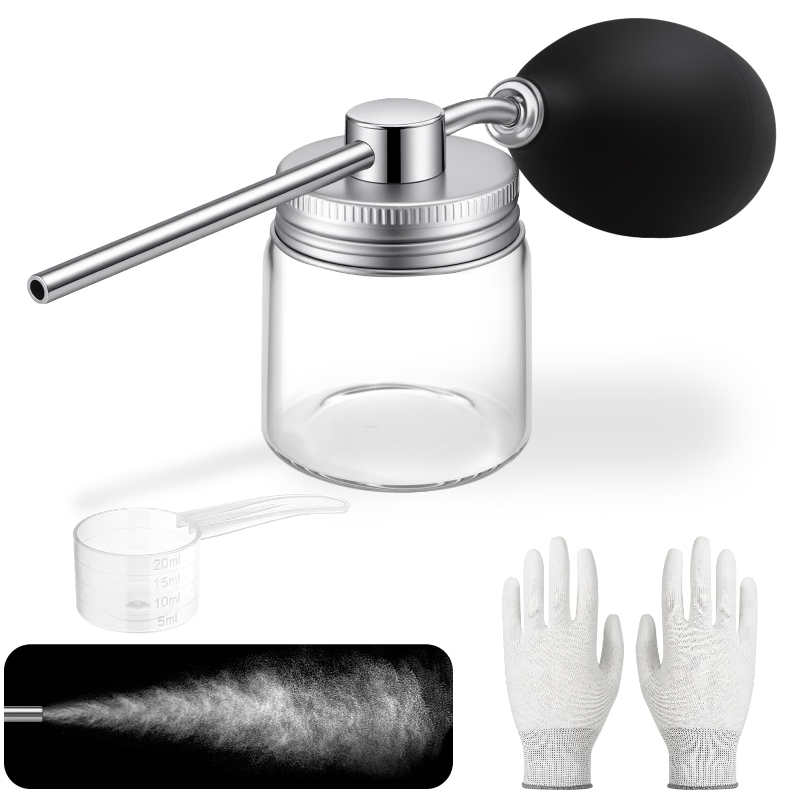 ClyKant diatomaceous earth duster shows anti-clogging design for smooth dispensing.