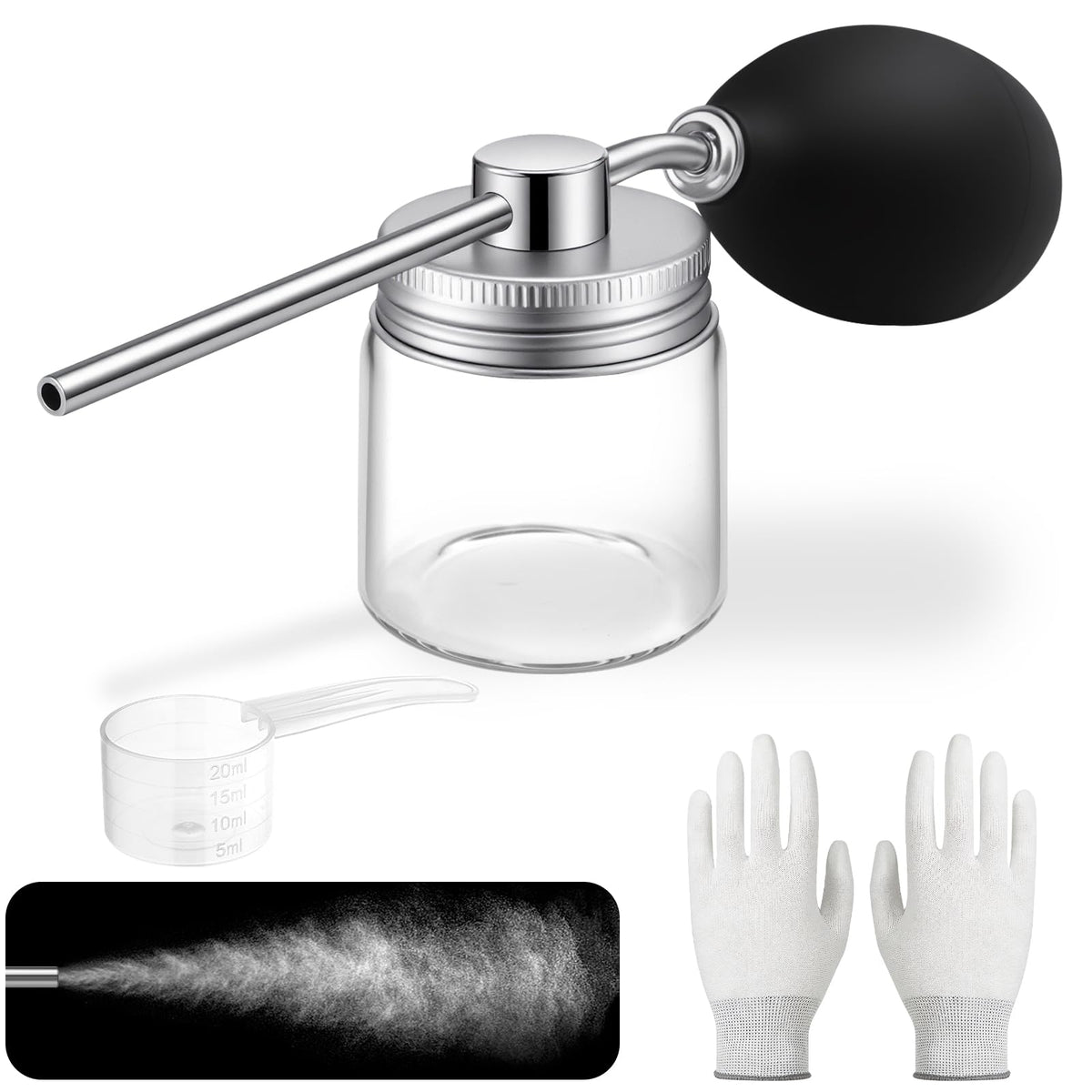 ClyKant diatomaceous earth duster shows anti-clogging design for smooth dispensing.
