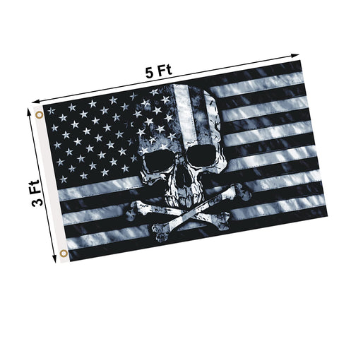 CLYTTE 3x5ft flag detailed print resists fading for long-lasting display