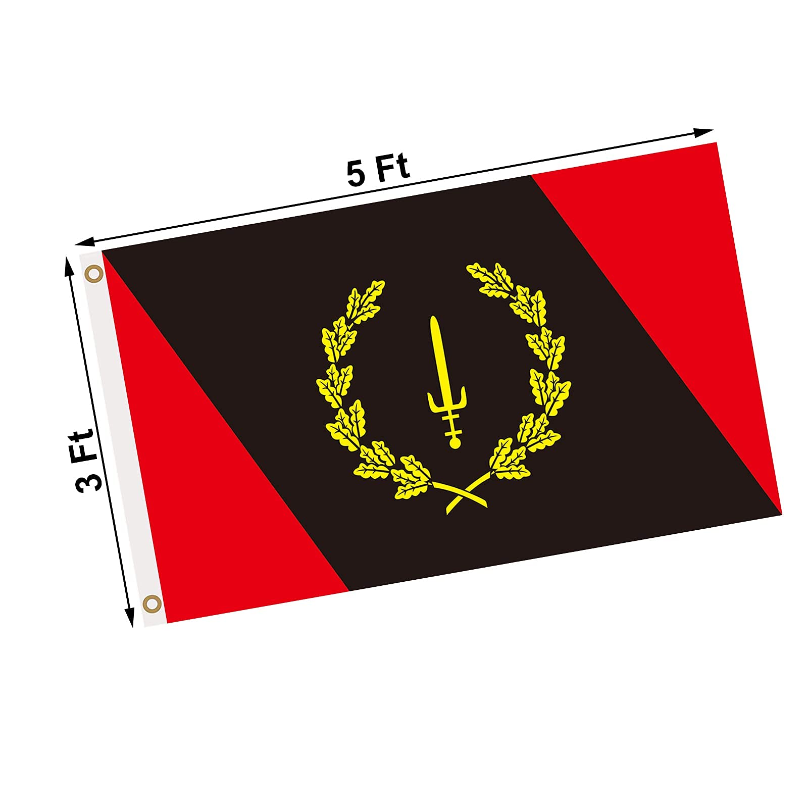 CLYTTE gift-ready flag suitable for holidays and commemorations