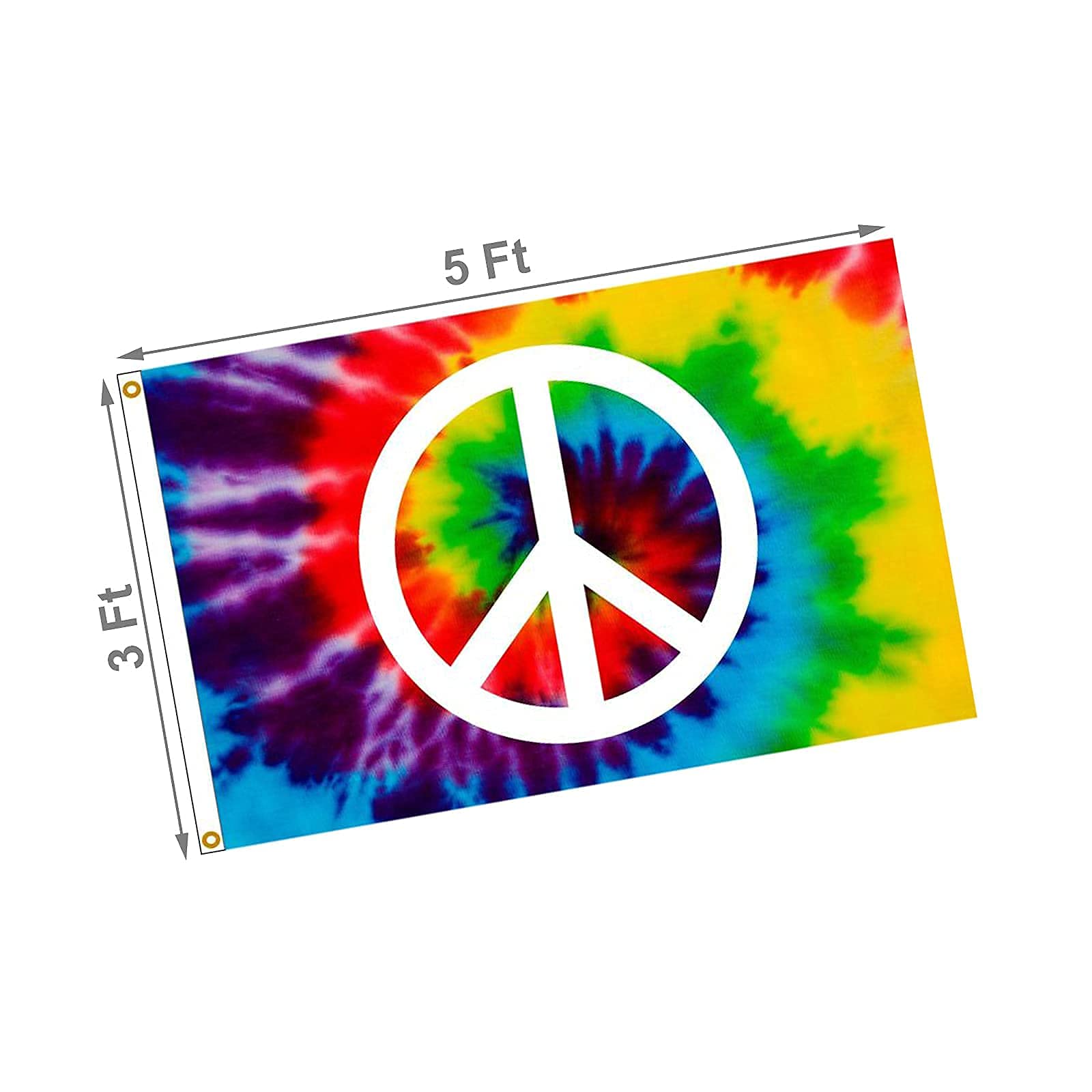 CLYTTE vibrant rainbow design enhances patios, gardens, or porches.