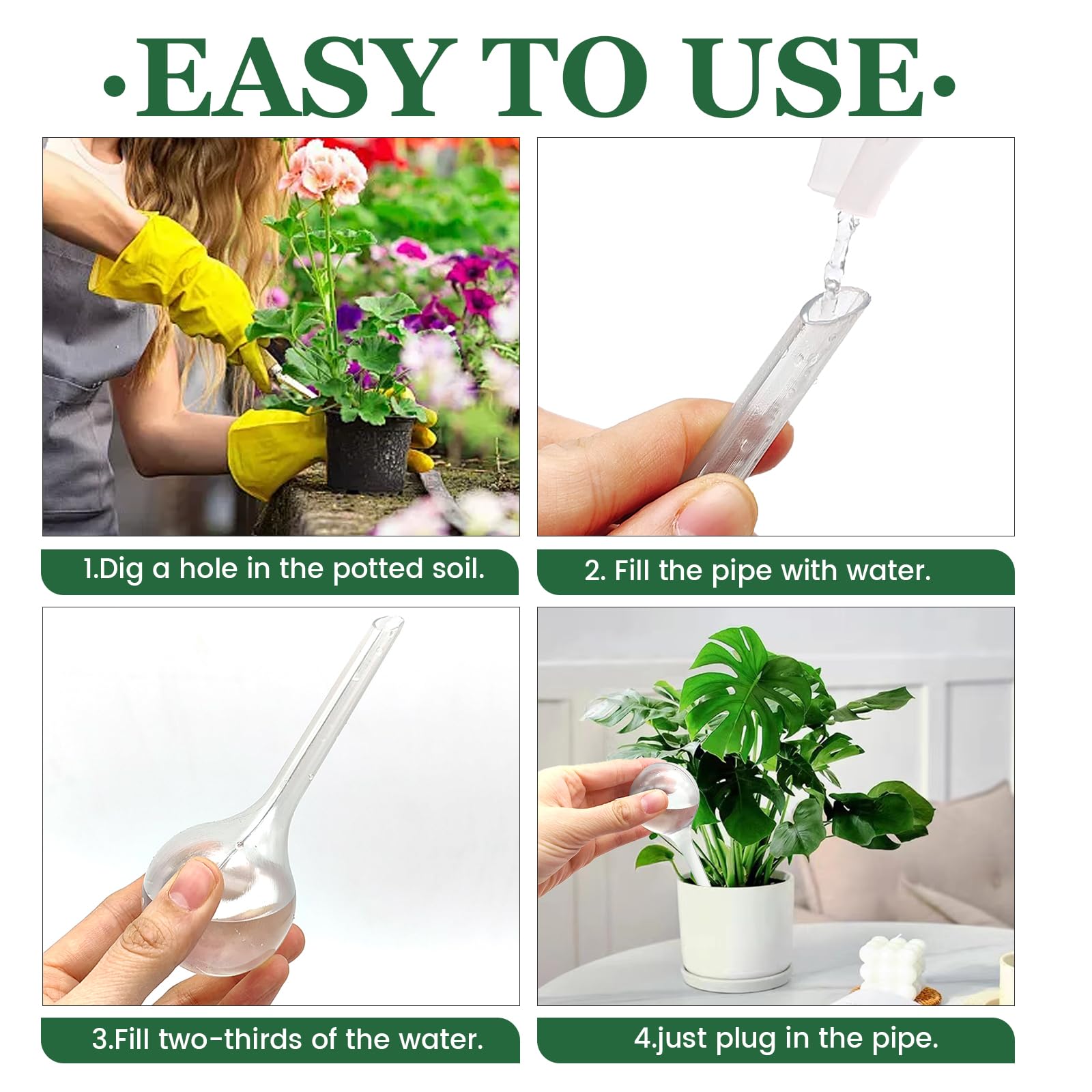 Cmaqpw small clear globes perfect for desk plants and hanging baskets