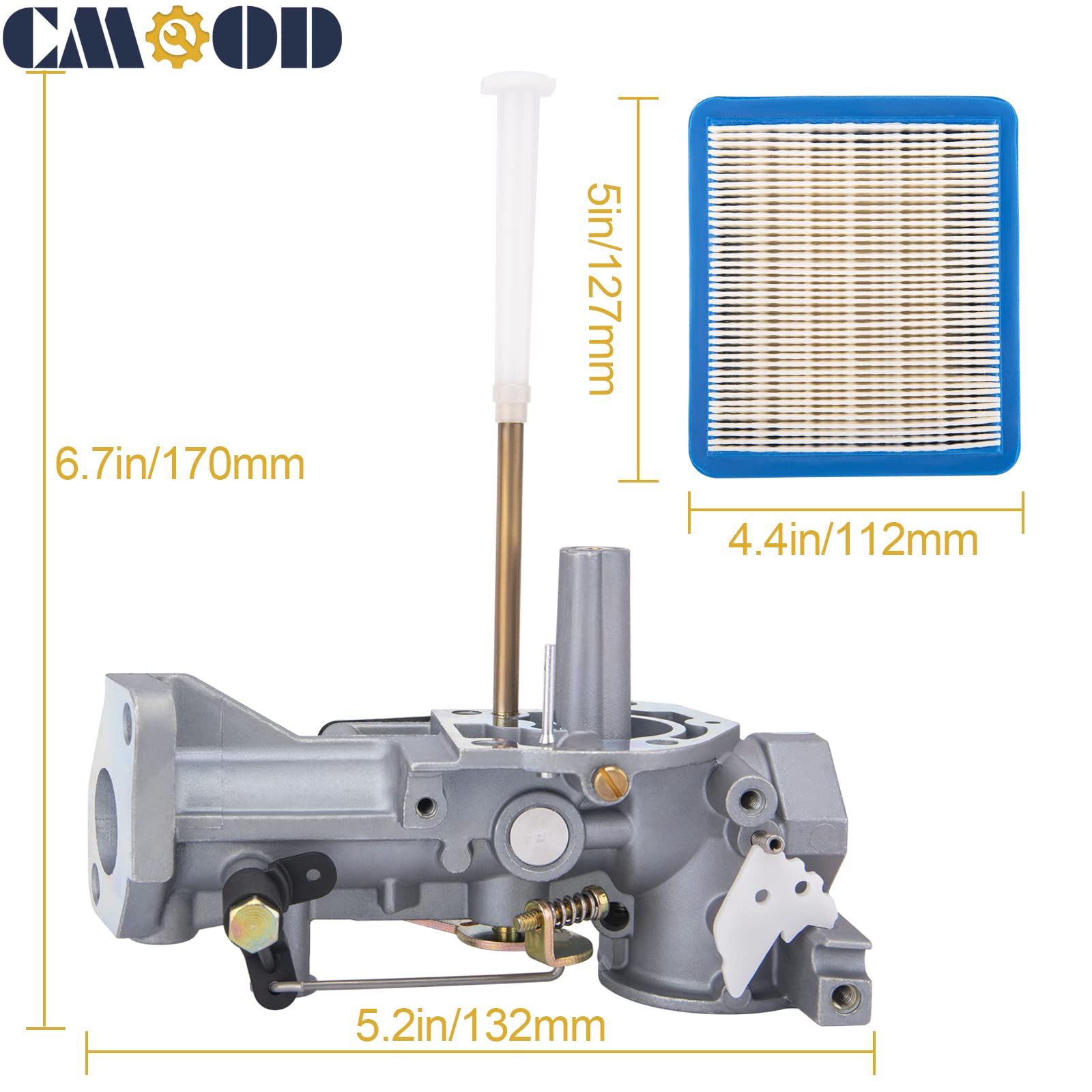 CMOOD 491588S air filter included in kit