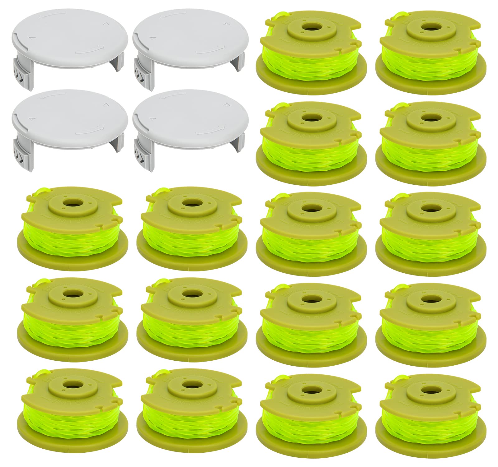 CMOOD AC80RL3 replacement spool for Ryobi trimmers improves refilling ease