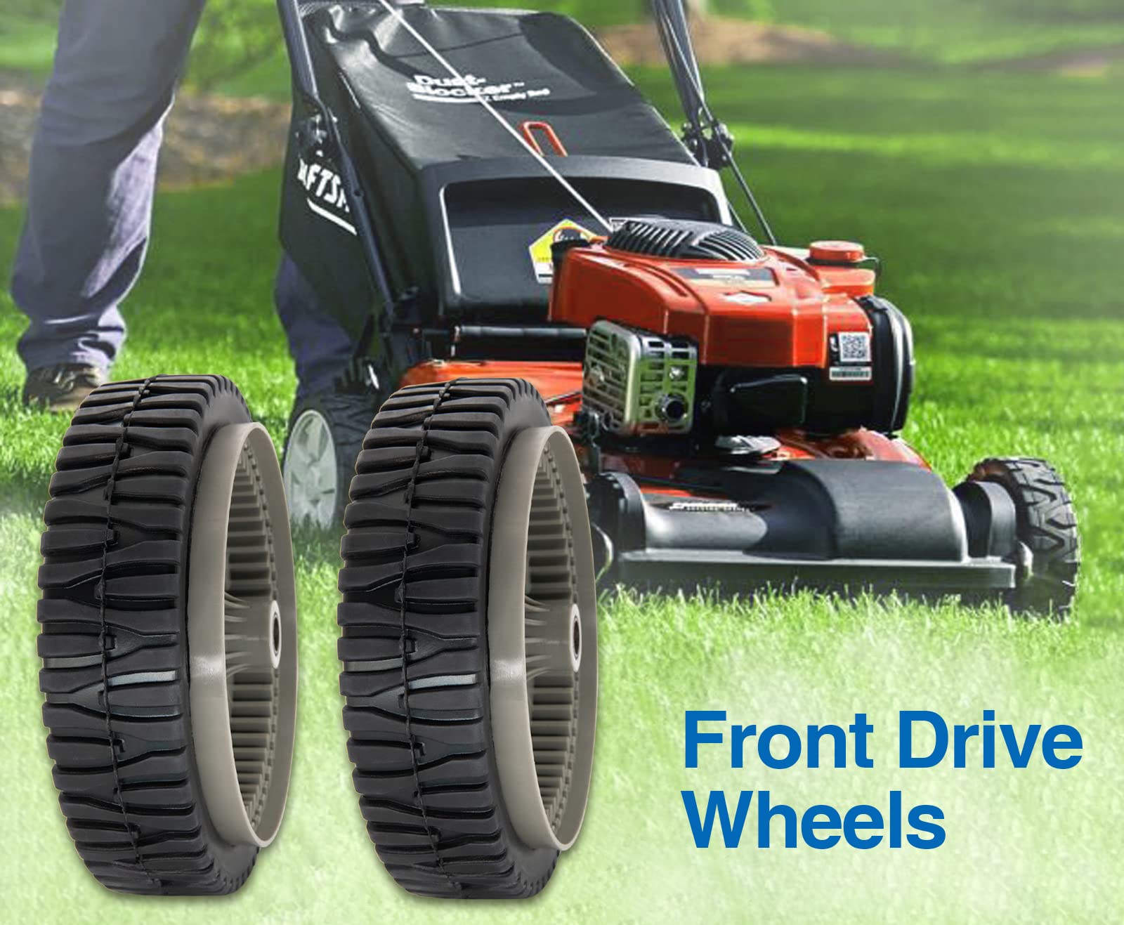 CMOOD two-pack wheels simplify maintenance and routine swaps.