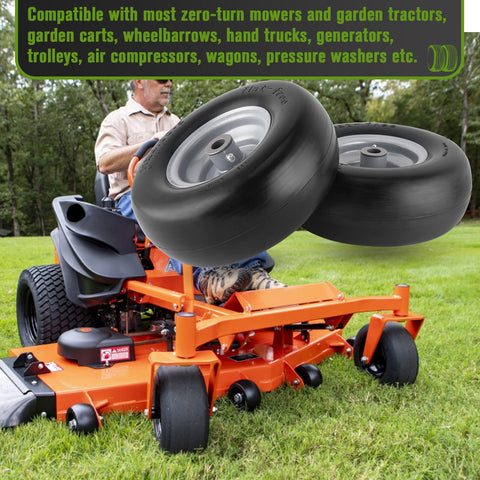 CMOOD 11x4-5 wheel assembly with hardware ready to install
