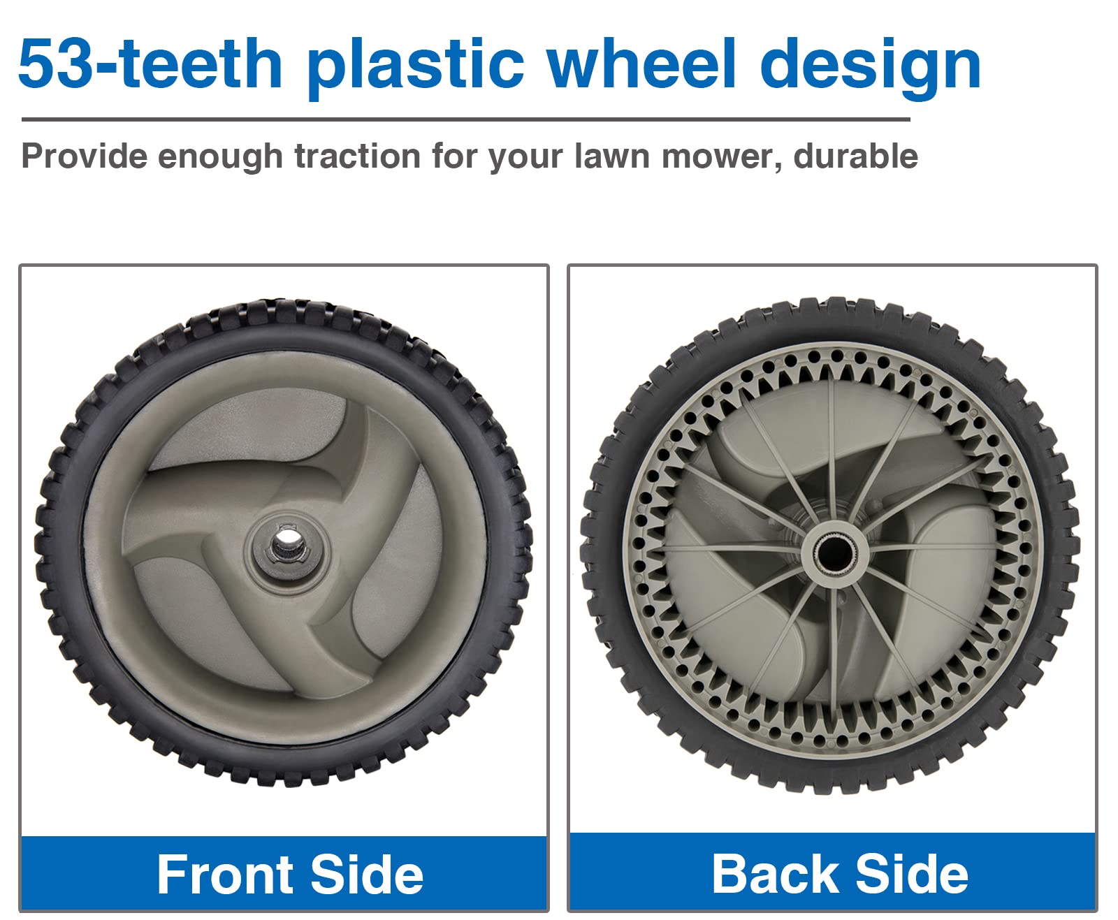 CMOOD replacement part 583719501 wheels ensure lasting service.