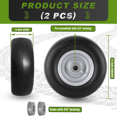 CMOOD polyurethane foam tire cross-section highlights puncture-proof durability