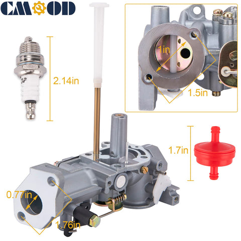 CMOOD spark plug included for Briggs Stratton ignition