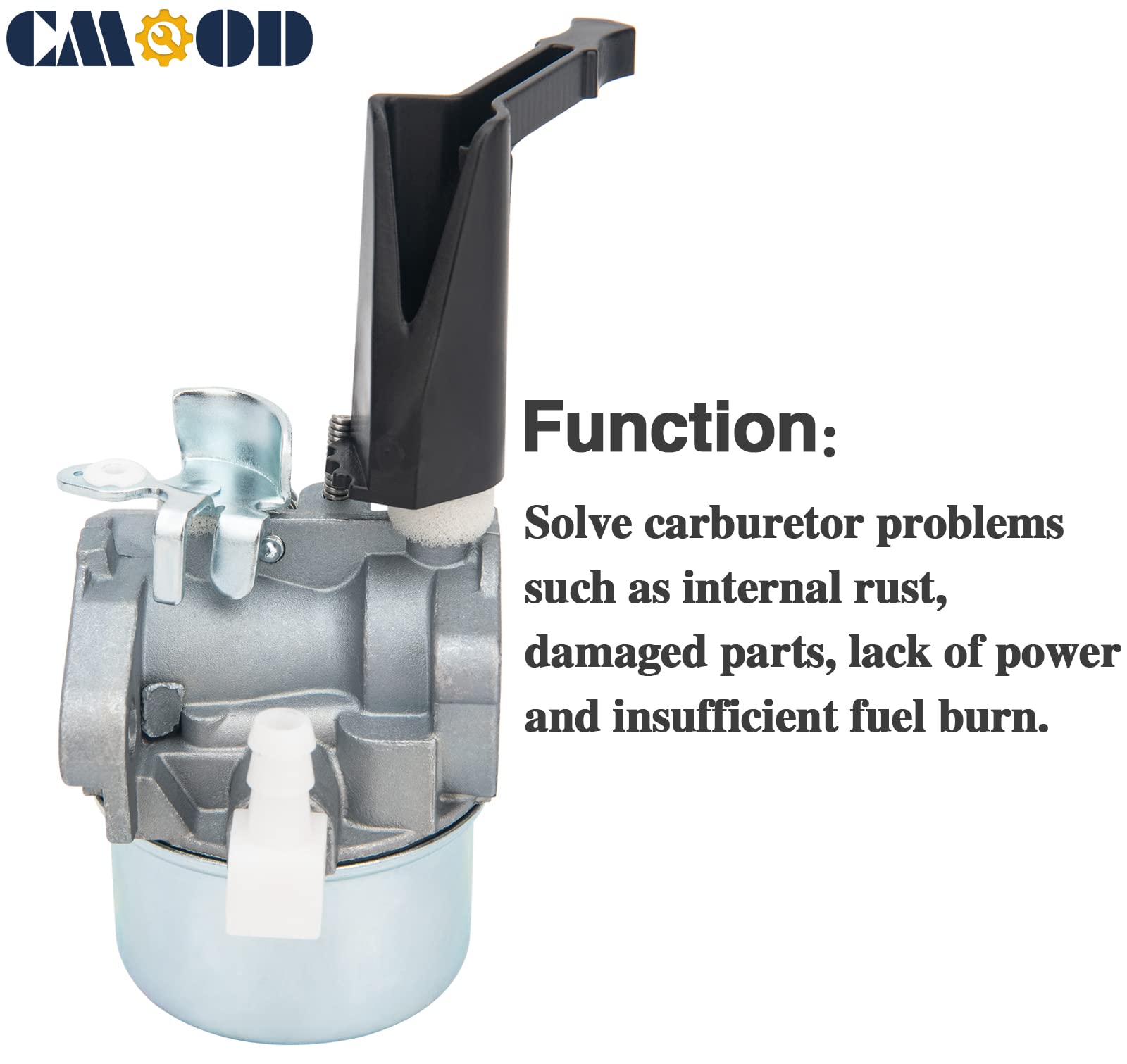 CMOOD spark plug included for reliable engine ignition