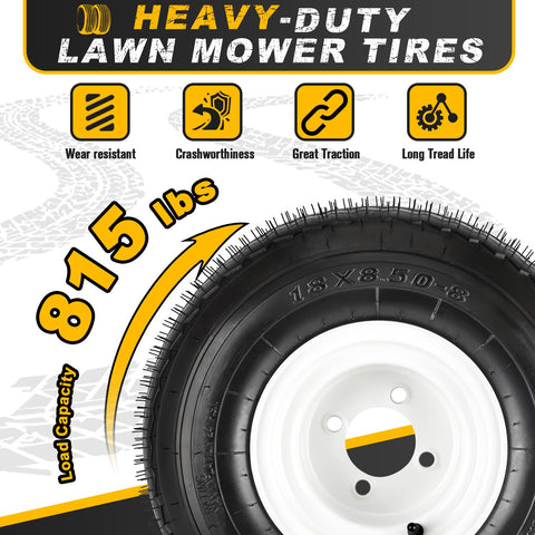 CMOOD tubeless 4-ply tire design emphasizing puncture resistance and maintenance-free use.
