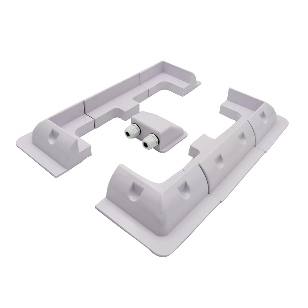 CMYYANGLIN solar panel brackets corner kit secures panels on roofs for quick mounting.