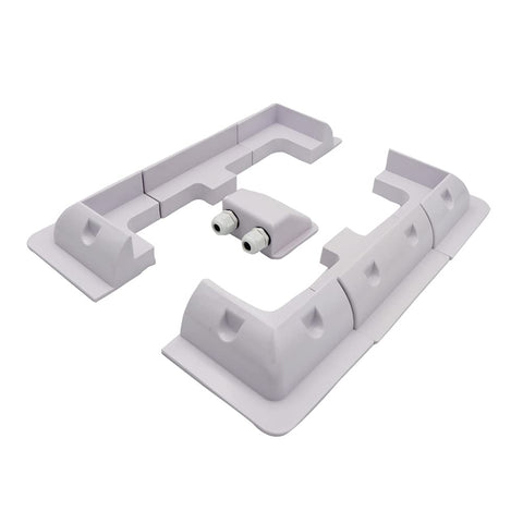 CMYYANGLIN solar panel brackets corner kit secures panels on roofs for quick mounting.